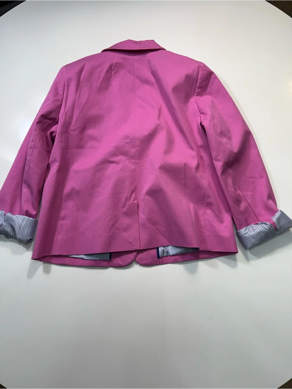 J. Crew Fuchsia Notch-Lapel Tailored Blazer